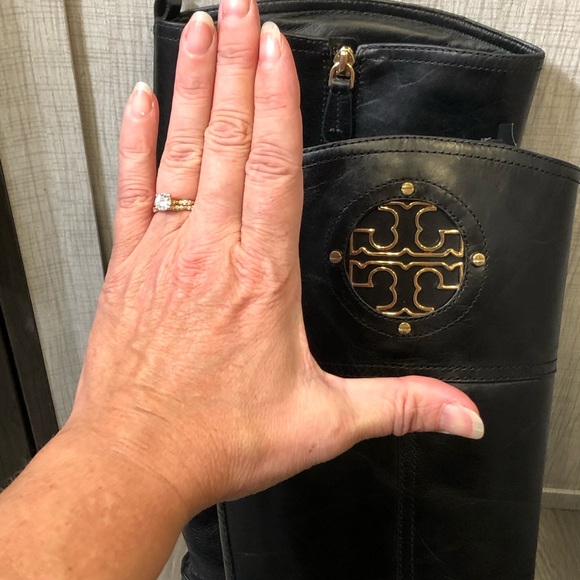 Tory Burch Riding Boots ~ Size 11M - Picture 4 of 13